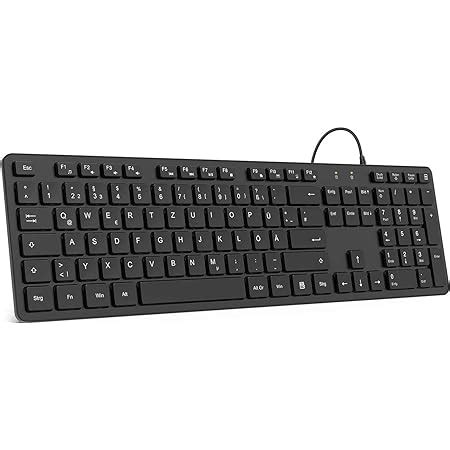 Rii Rk Tastatur Usb Kabelgebundene Tastatur Pc Business Slim