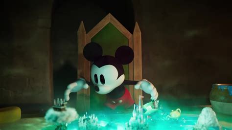 Announcement Trailer Disney Epic Mickey Rebrushed видео смотреть