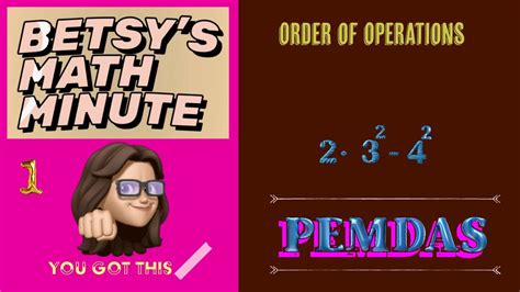 How To Solve A Problem Using Order Of Operations Pemdas Mathhelp Pemdas Homeschoolmath