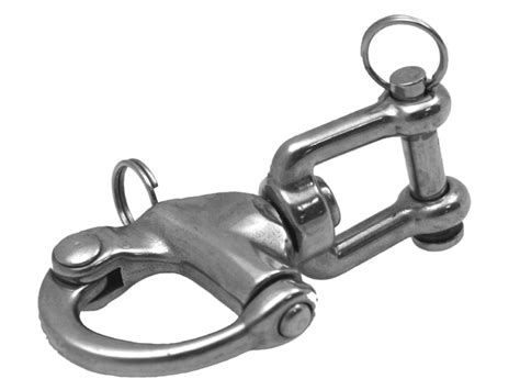 Snap Shackle With Swivel Open Jaw Mm Budget Marine