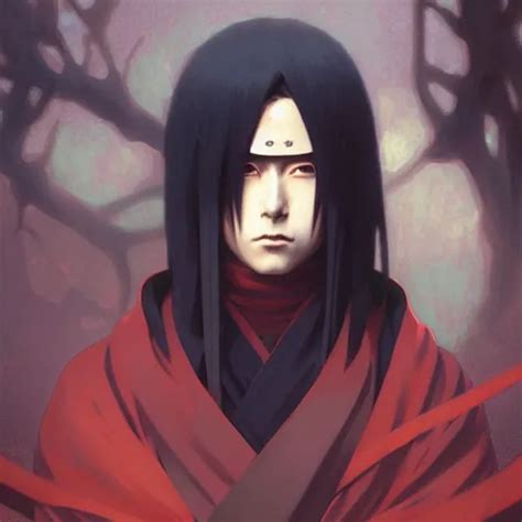 Itachi Highly Detailed Digital Painting Artstation Stable