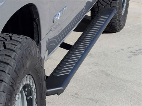 Raptor 5 Black Oem Style Full Tread Running Boards Realtruck