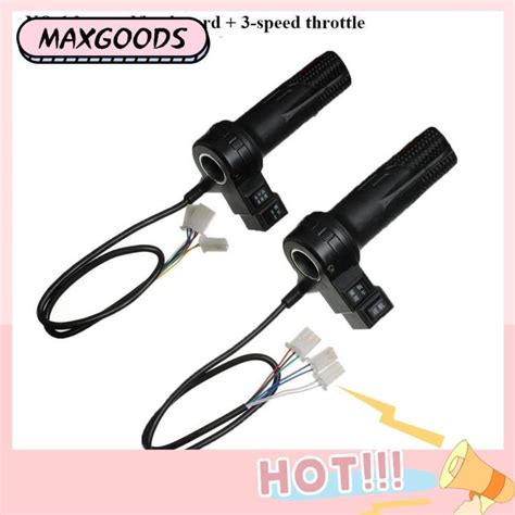 Maxg 36v 48v Electric 12v 24v Twist Throttles Speed Handlebar Throttle