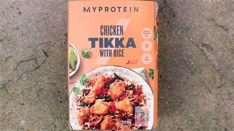 Myprotein Chicken Tikka With Rice G Frozen Ready Meal