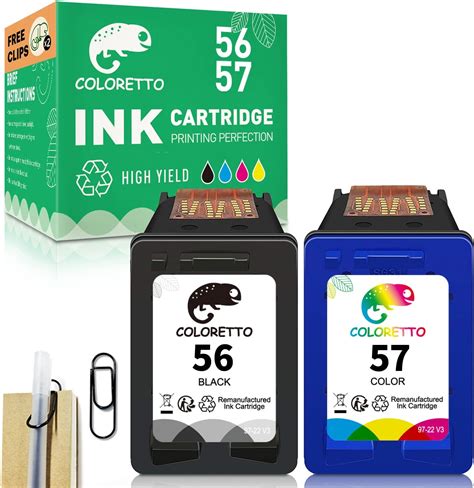 Coloretto Remanufactured Printer Ink Cartridge Replacement For Hp