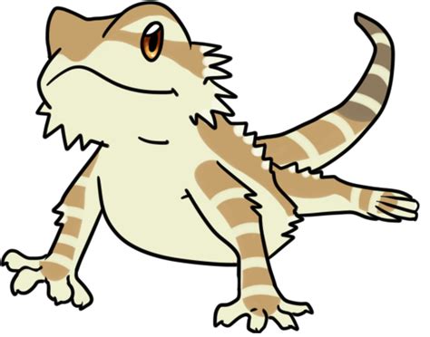 Lizard Bearded Dragon Drawing Reptile Clip art - lizard png download ...