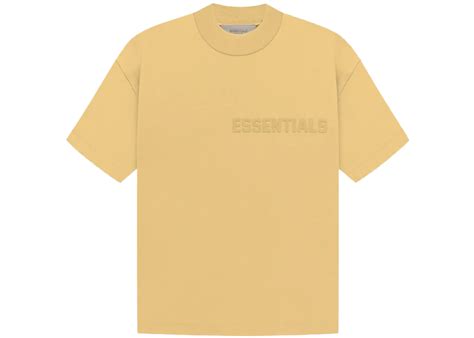 Fear Of God Essentials Womens Ss Tee Light Tuscan Ss23 Us