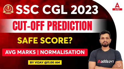 Ssc Cgl Cut Off Prediction Safe Score Avg Marks