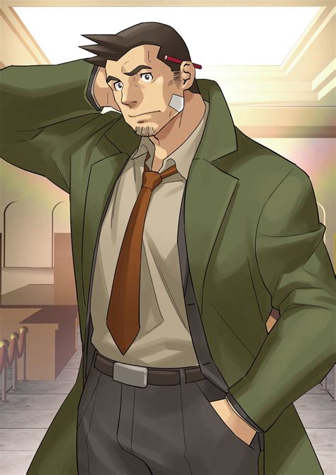 Dick Gumshoe Ace Attorney Drawn By Kienbiu Danbooru