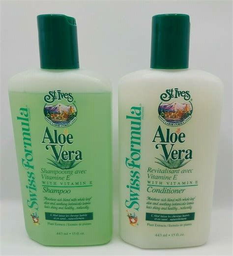 Vintage New St Ives Aloe Vera Shampoo And Conditioner 77043101063