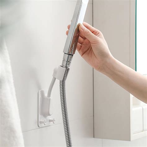 Cheap Universal Shower Head Holder Adjustable Self Adhesive Showerhead