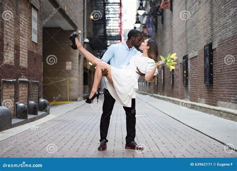 Partners Kissing Each Other Stock Image Image Of Affection Dating