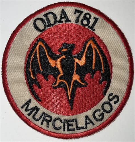 Us Army Th Special Forces Group Oda Murcielagos Patch Decal