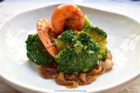 Salteado de brócoli con gambas sencillo rápido y sano Atrévete