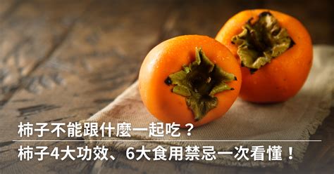 柿子不能跟什麼一起吃？柿子4大功效、6大食用禁忌一次看懂！ 媽媽經｜專屬於媽媽的網站