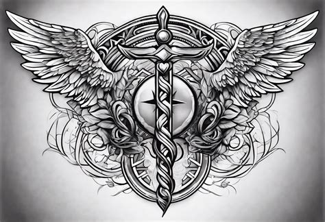 Caduceus Tattoo Ideas | TattoosAI