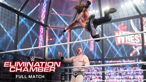 Classic Moment WWE Title Elimination Chamber Match