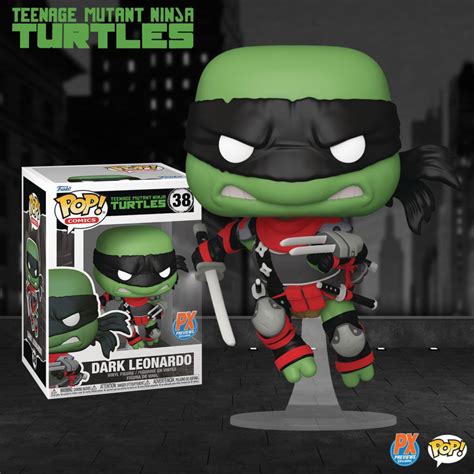 Previews Exclusive Dark Leonardo Funko Pop Now Available For Pre Order