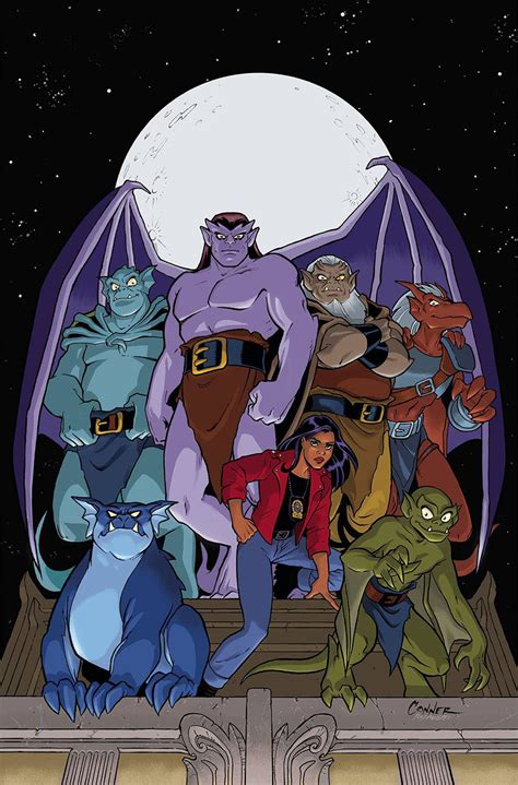 Gargoyles Vol 3 1 Cover U Incentive Amanda Conner Virgin Foil Cover