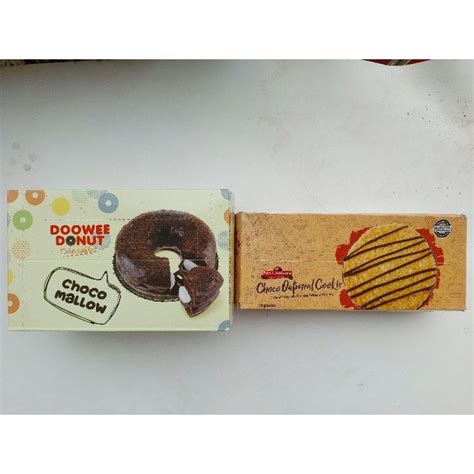 [rebisco] Mrs Goodman Choco Oatmeal Cookie And Doowee Donut Choco Mallow Box And Brownie Break Nutty