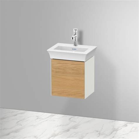 Duravit White Tulip Meuble sous vasque 1 porte chêne naturel