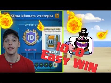 Vinciamo La Sfida Sfera Infuocata Strategica Clash Royale Ita Youtube