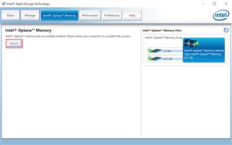 JASON YY 的工作筆記 如何在Windows中啟動Intel Optane How to Enable Intel Optane