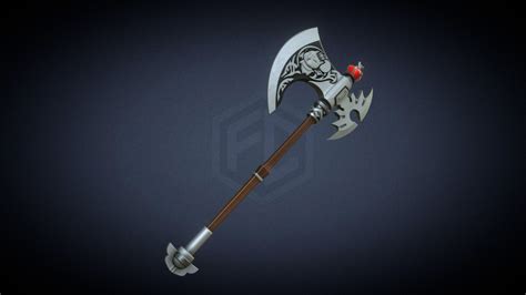 Ffxiv Warrior Weapon Malignant Moogle Mogaxe 3d Model By