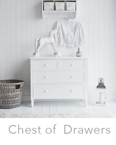 White Chests Of Drawers The White Lighthouse Bedroom Furniture