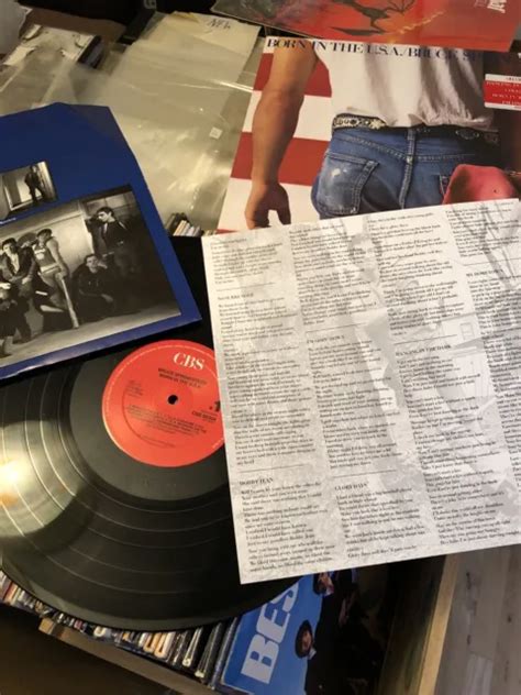 BRUCE SPRINGSTEEN BORN IN THE U S A Vinyl LP Record 12 Album