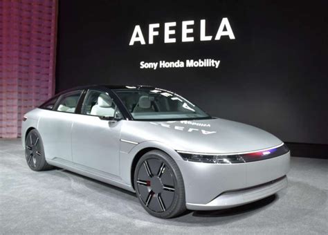 Sony Honda Mobility Ev Brand Afeela Achieves Cutting Edge With