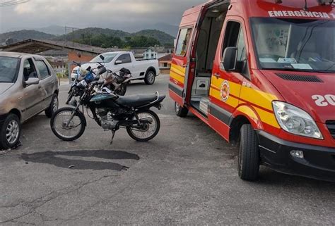 Motociclista Fica Ferido Ap S Acidente Na Rodovia Ant Nio Heil No Nova