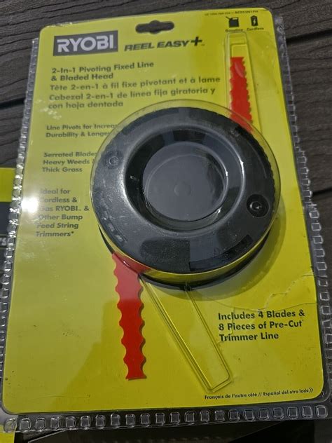 Ryobi Ac053n1fh Reel Easy 2 In 1 Pivoting Fixed Line And Bladed Head New 3 46396033017 Ebay