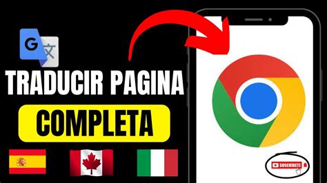 Como ACTIVAR el TRADUCTOR de Páginas en Google CHROME YouTube