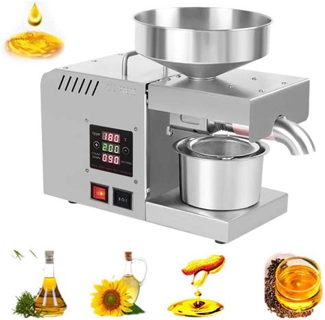 Amazon Gagalu W Stainless Steel Oil Presser Machine Automatic