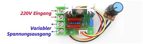 Ac V W Scr Elektrischer Spannungsregler Modul Baugruppe