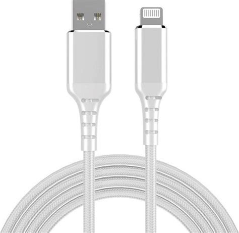 USB A Naar Lightning Kabel 2 0 Apple MFI Gecertificeerd Nylon