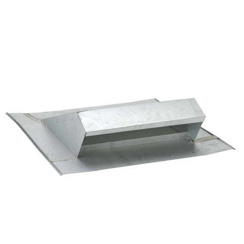 Gibraltar Building Products 19 In X 4 In Galvanized Steel Low Profile Dormer Vent Lpdg19 1 8