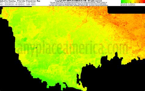 Free Wakulla County, Florida Topo Maps & Elevations