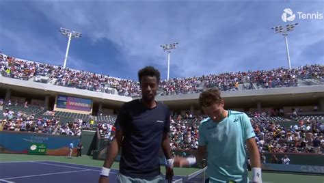 Casper Ruud Defeats Gael Monfils Indian Wells Highlights