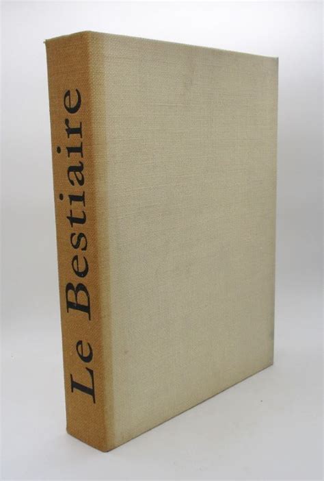 Le Bestiaire Ou Cort Ge D Orph E By Apollinaire Guillaume Lorjou