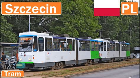 Szczecin Trams Tramwaje W Szczecinie K Youtube