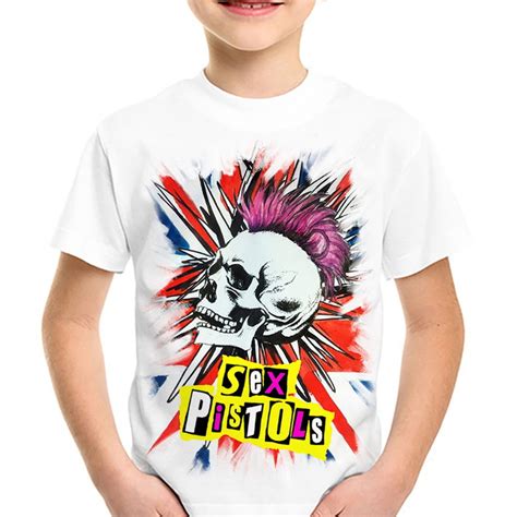 Camiseta Infantil Sex Pistols 03 Elo7 Produtos Especiais