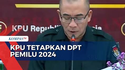 Kpu Tetapkan Dpt Pemilu Didominasi Milenial Dan Generasi Z Youtube