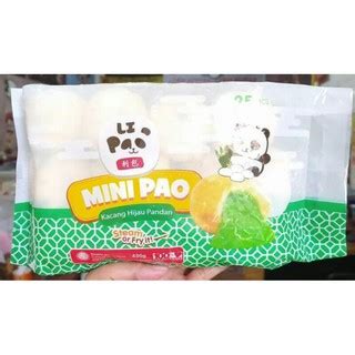 Jual LIPAO MINIPAO Isi 25 Rasa KEJU PANDAN Dan COKLAT Shopee Indonesia