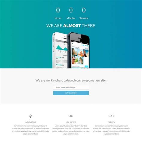 20 Best Free Bootstrap Coming Soon HTML5 Website Templates 2024 BeginDot