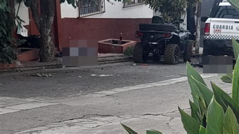 VIDEO Balacera en Tacámbaro Michoacán deja 5 muertos emboscan al