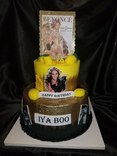 Beyonce Cake | 40th birthday cakes, Beyonce birthday, Beyonce