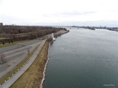 The St Lawrence River In Montreal Free Stock Photo Public Domain