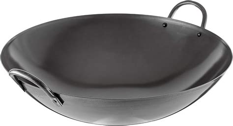 Amazon Lewis Imports 14 Japanese Carbon Steel Wok Professional